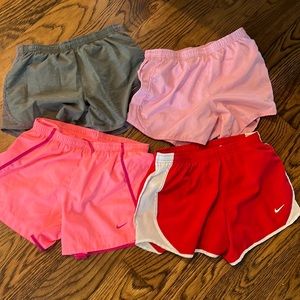 4 Nike tempo shorts